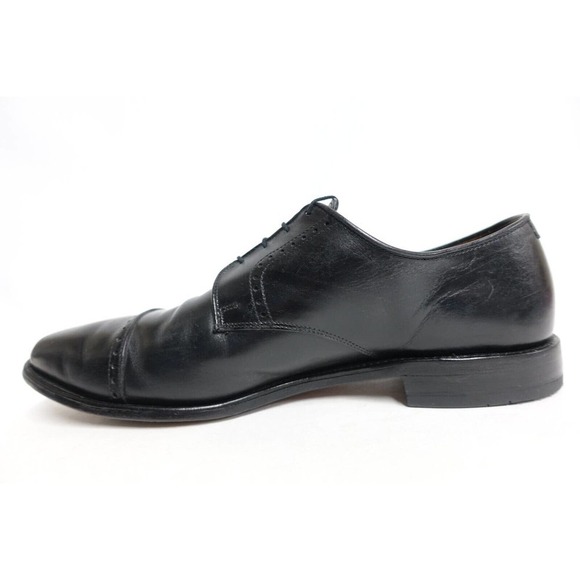 ALLEN EDMONDS Men Dress Shoes Clifton Black 13D-US/12.5UK/48EU Leather Derby